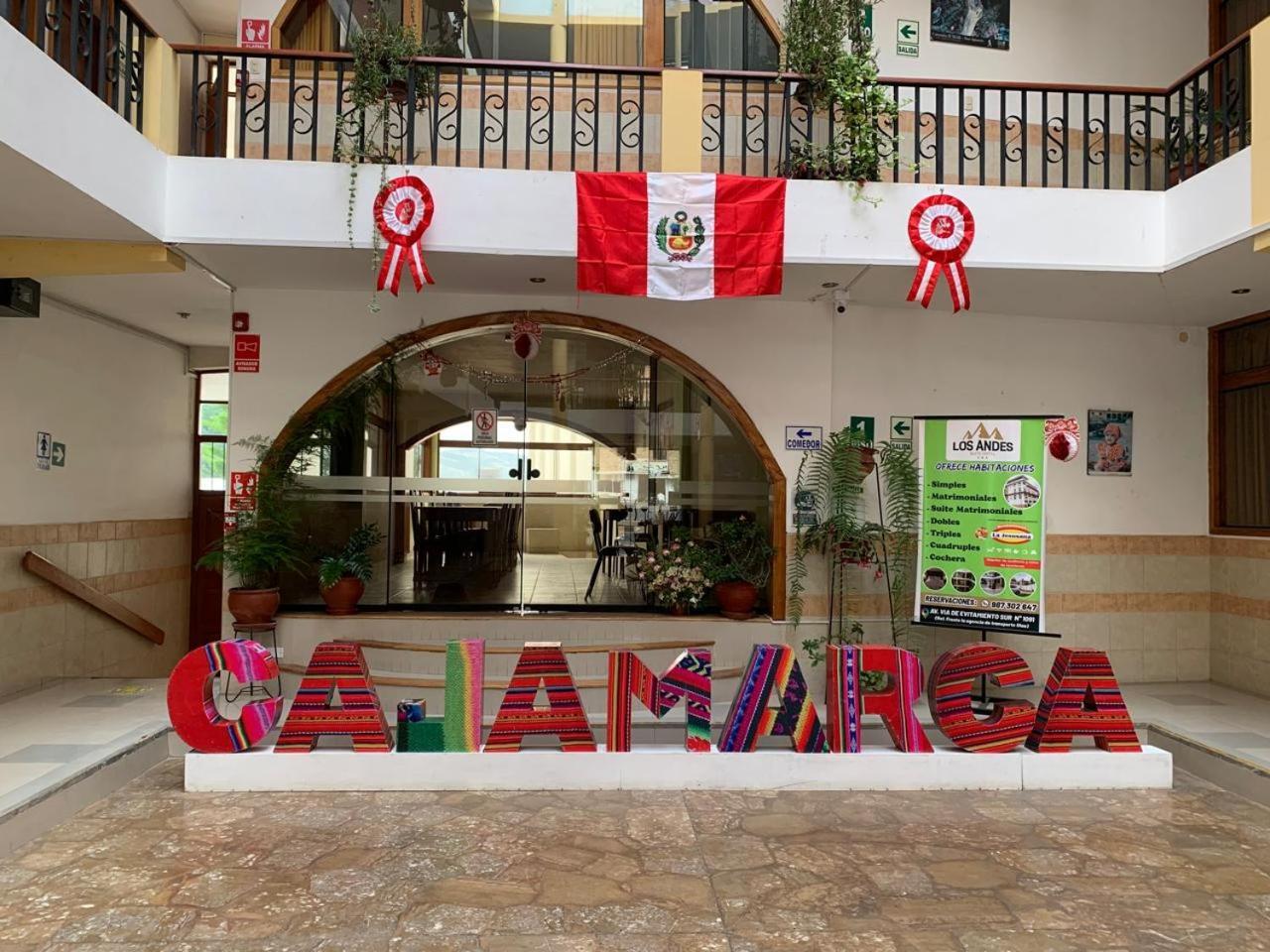 Hotel Los Andes Suite Cajamarca Esterno foto